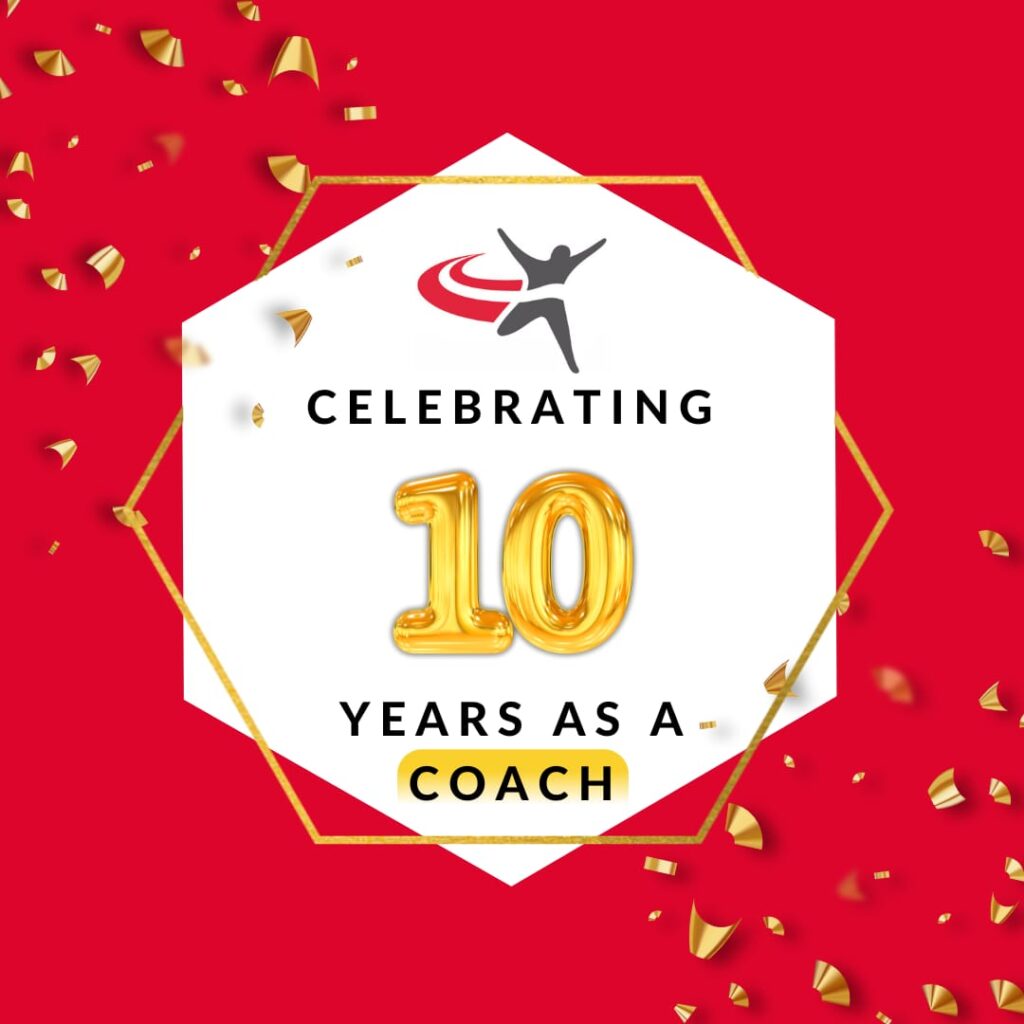 10 year anniversary coaching- Gareth Amos