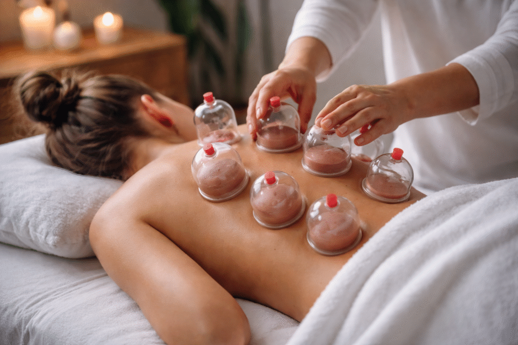 How Tension and Stress Show Up in the Body and How Cupping Therapy Can Help